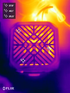 Teste de estresse do Acemagic M1A Pro+ (lado superior)