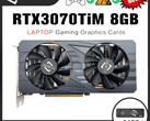 O 51Risc RTX 3070 TiM GPU de varejo mais barato que o RTX 3060 Ti Founders Edition. (Fonte da imagem: Aliexpress)