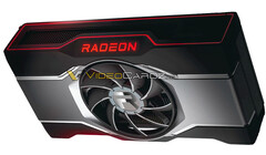 Talvez nunca possamos adquirir o desenho de referência AMD Radeon RX 6600 XT, infelizmente. (Fonte da imagem: VideoCardz)