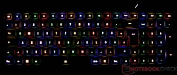 Teclado no Aorus 17X AZF (retroiluminado)