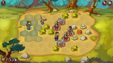 Na foto: uma captura de tela do jogo Braveland.
