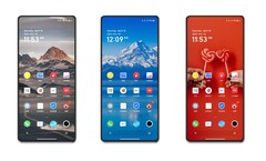 O Mi Mix 4, como imaginado pelo Universo Gelado. (Fonte da imagem: Universo Gelado)