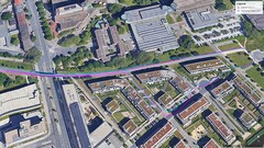 Passeio de teste GNSS: loop