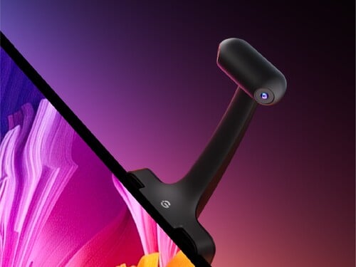 é exibida uma câmera dupla de 4 MP com Govee TV Backlight 3