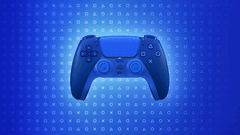 O novo controle Icon Blue Special Edition DualSense da Sony para o PS5 (Fonte da imagem: PlayStation.Blog)