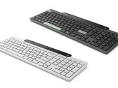 O teclado Bluetooth com carregamento automático da Lenovo tem um supercapacitor no lugar de uma bateria. (Fonte da imagem: Lenovo)