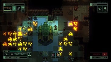 Na imagem: uma captura de tela do jogo Quasimorph.