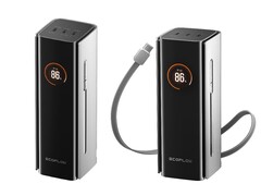 A série Rapid Pro Power Bank tem um cabo USB-C retrátil. (Fonte da imagem: EcoFlow)