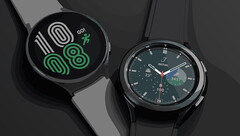 Ainda não se sabe quando a Samsung lançará seu próximo smartwatch, Galaxy Watch4 series na foto. (Fonte da imagem: Samsung)