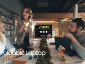 Supostamente, o Galaxy Book Fold 17 é o nome do primeiro laptop dobrável da Samsung. (Fonte da imagem: Samsung)