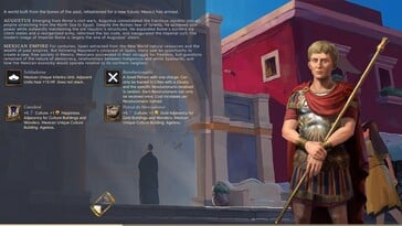 Na imagem: uma captura de tela do jogo Sid Meier's Civilization VII.