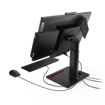 O novo ThinkCentre M60q Chromebox Enterprise tem um design 'go-anywhere'. (Fonte: Lenovo)