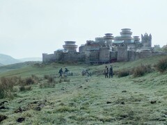 Uma imagem mostrando Winterfell, a capital do Norte em Game of Thrones. (Fonte da imagem: Games of Thrones)