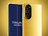 A única constante no design do Trump T1 Phone é a cor dourada.