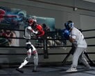 Em cerca de um mês, a Unitree organizará uma luta de boxe entre dois robôs humanóides com o nome de "Unitree Iron Fist King: Awakening". (Fonte da imagem: Unitree via X)