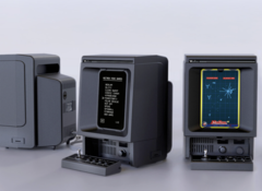 Protótipo do console Vectrex miniaturizado (Fonte da imagem: vectrex.com)