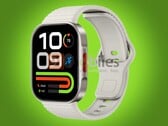 O Redmi Watch 6 Lite aparentemente possui um botão vermelho em um corpo disponível nas cores prata ou preto.