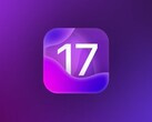 Um logotipo iOS 17 renderizado. (Fonte: Concept Central)