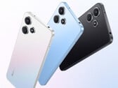 O Redmi Note 12R vem nas cores Midnight Black, Sky Fantasy e Time Blue. (Fonte da imagem: Xiaomi)