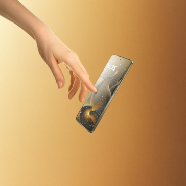 O smartphone Motorola Signature possui uma tela AMOLED de 165 Hz (Fonte da imagem: Motorola)