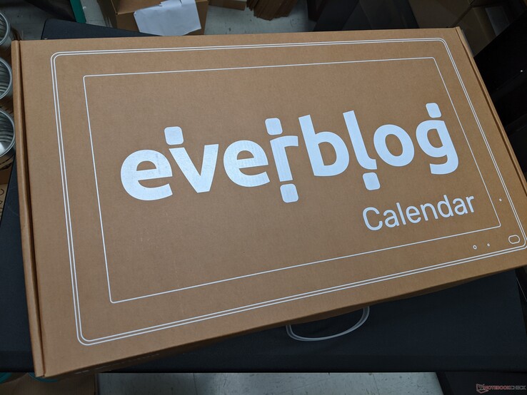 Bela embalagem para o E1