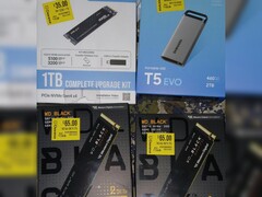 Os SSDs estavam sendo vendidos a preços incrivelmente baixos na fonte do Walmart, cortesia de uma liquidação.