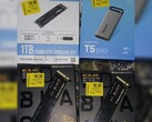 Os SSDs estavam sendo vendidos a preços incrivelmente baixos na fonte do Walmart, cortesia de uma liquidação.