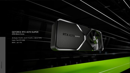 Nvidia GeForce RTX 4070 Super Founders Edition. (Fonte: Nvidia)