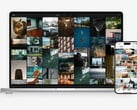 PC e smartphone com ZimaOS Photos