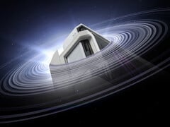 O próximo ROG NUC terá uma mudança de design. Na foto: a imagem teaser do mini PC.