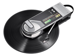 Audio-Technica x Wind and Sea Sound Burger toca-discos portátil. (Fonte da imagem: Audio-Technica)