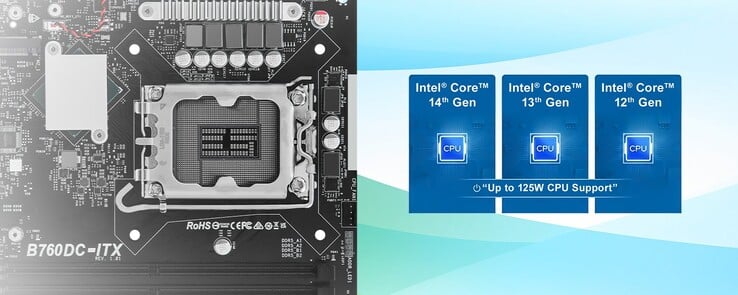 DeskSlim B760 com suporte a Intel