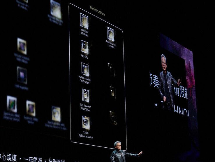 Um dos poucos anúncios concretos: Dados de desempenho sobre a futura plataforma Ruby. (Foto: Andreas Sebayang/Notebookcheck.com)