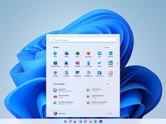 A interface oficial do usuário para o Microsoft Windows 11.