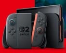 A consola Nintendo Switch 2 na imagem