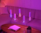 As lâmpadas inteligentes Philips Hue Lightguide apareceram pela primeira vez em 2022. (Fonte da imagem: Philips Hue)