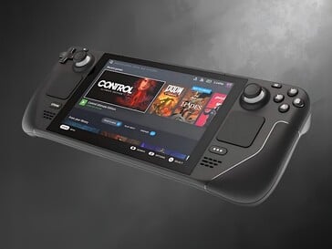 A interface LCD do Steam Deck é mostrada (Fonte da imagem: Valve com edições)