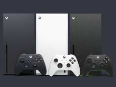 O console Xbox Series X da Microsoft é retratado em várias cores (fonte da imagem: Xbox)