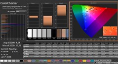 CalMAN: ColorChecker (calibrado)