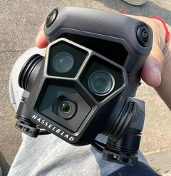 O Mavic 3 Pro será construído sobre a série Mavic 3 com uma segunda câmera teleobjectiva. (Fonte da imagem: @JasperEllens)