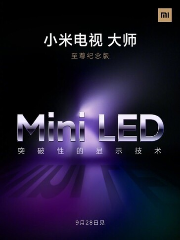 Mini LED. (Imagem da fonte: Xiaomi TV)