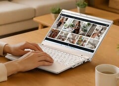 O laptop Mouse X2 de 12,2 polegadas pode ser configurado com uma APU Ryzen 7 octa-core.