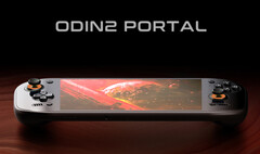 O Odin2 Portal estará disponível em mais cores do que a versão preta mostrada aqui. (Fonte da imagem: AYN Technologies)