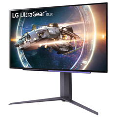 A LG UltraGear 27GR95QE-B é finalmente encomendável no Reino Unido. (Fonte da imagem: LG)