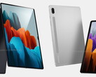 A Samsung incluiu um entalhe no Galaxy Tab S8 Ultra, por alguma razão. (Fonte da imagem: 91Mobiles, @OnLeaks &amp; Zouton)