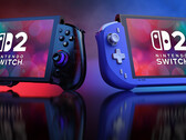 O Abxylute N9 Switch Grip e o Abxylute N6 Switch Deck são feitos para o Nintendo Switch 2. (Fonte da imagem: Abxylute)