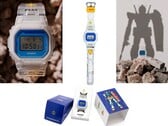 O DW-5600 da Casio, com tema Gundam, combina um design transparente com cores inspiradas no RX-78-2 e uma embalagem de edição especial.