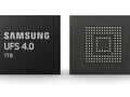 A próxima geração de chips de armazenamento móvel. (Fonte: Samsung)