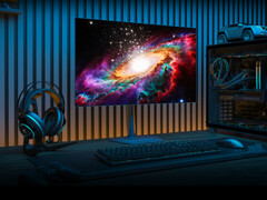 O Gigabyte MO27Q28G utiliza a tecnologia de painel WOLED de 4ª geração para oferecer mais de 30% de melhorias de brilho de pico SDR. (Fonte da imagem: Gigabyte)