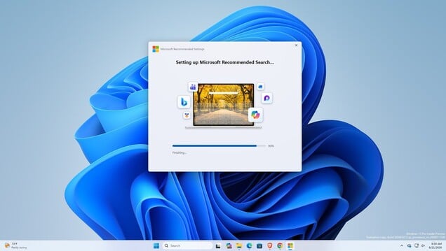 Instalando o novo aplicativo Configurações da Microsoft.
